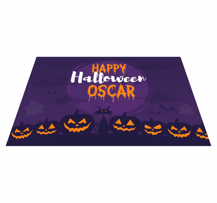 Prispôsobené šťastné halloweenske prestierania - Tenstickers