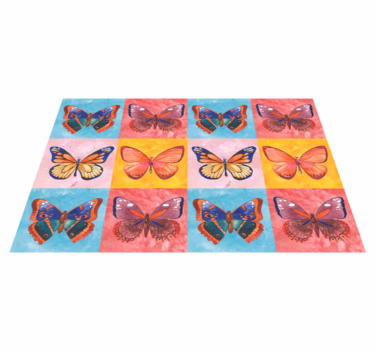 Originálne prestieranie s živým motýľom - Tenstickers