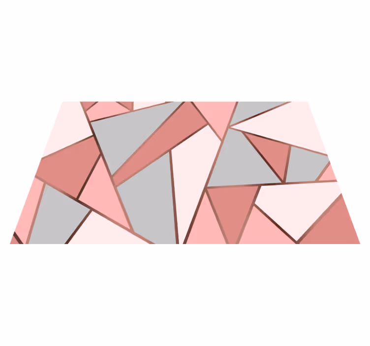 Originálne prestieranie s geometrickými pastelovými vzormi - Tenstickers
