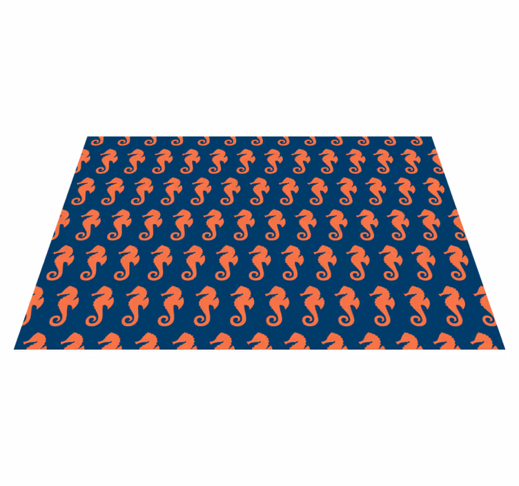 Originálne prestieranie s motívom koníka morského - Tenstickers