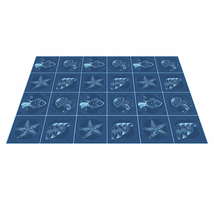 Originálne prestieranie s námorným vzorom - Tenstickers
