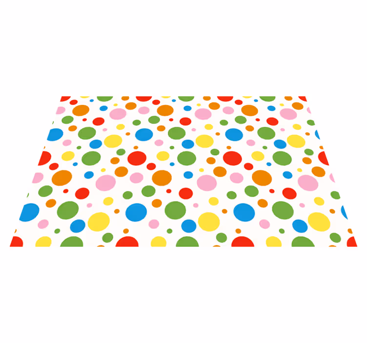 Detské prestieranie farebné bodky - Tenstickers