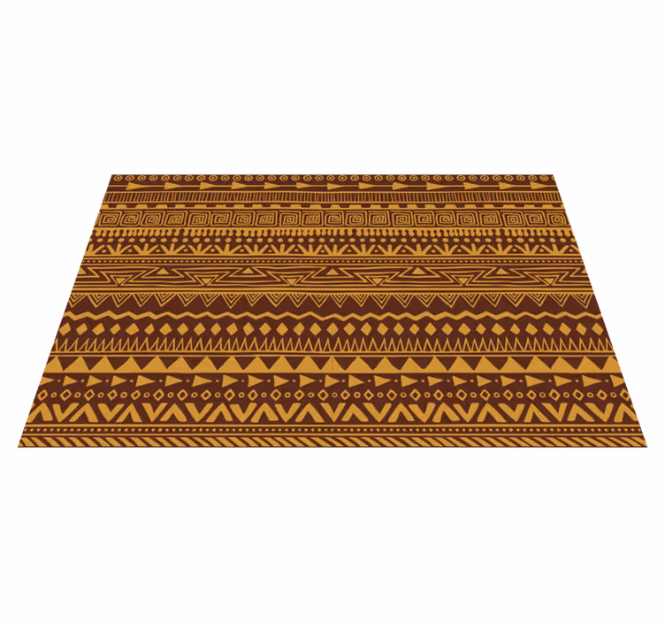 Vzorované prestieranie s geometrickým tribal vzorom - Tenstickers