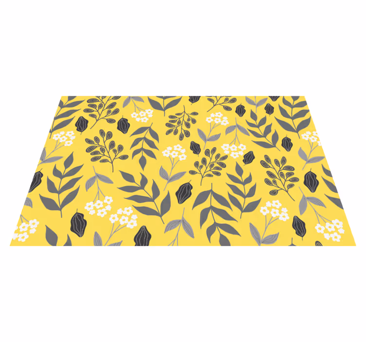 Elegantné kvety originálne prestierania - Tenstickers