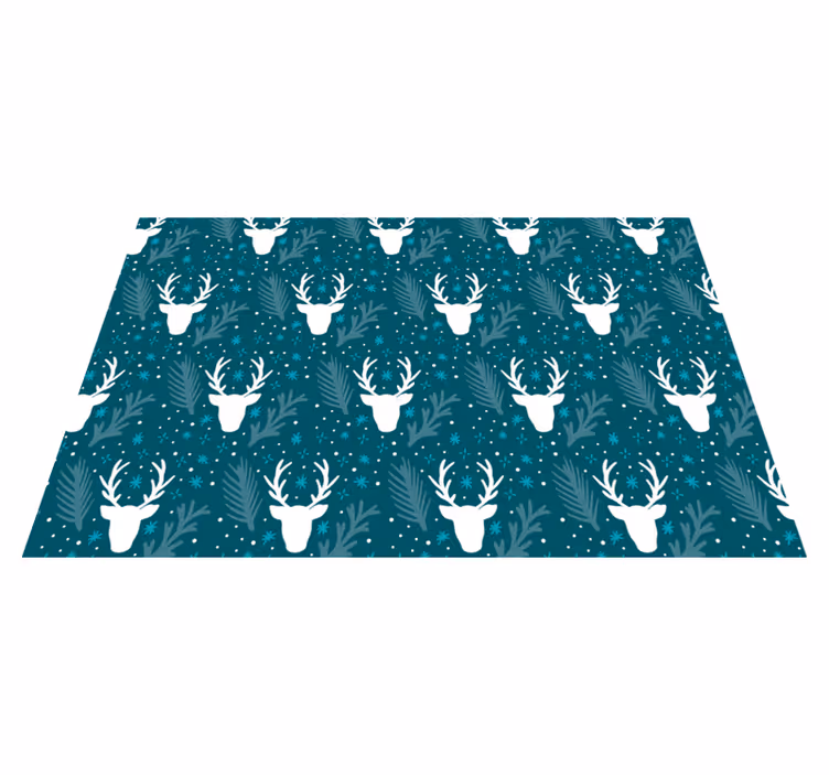 Sobie a snehové vločky vianočné prestieranie - Tenstickers
