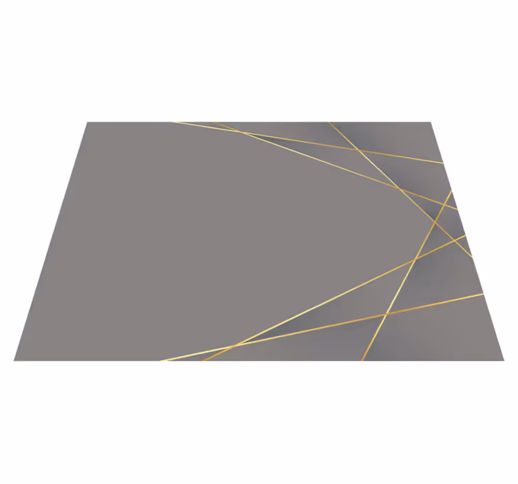 Sivý tón geometrické tvary elegantné prestieranie - Tenstickers