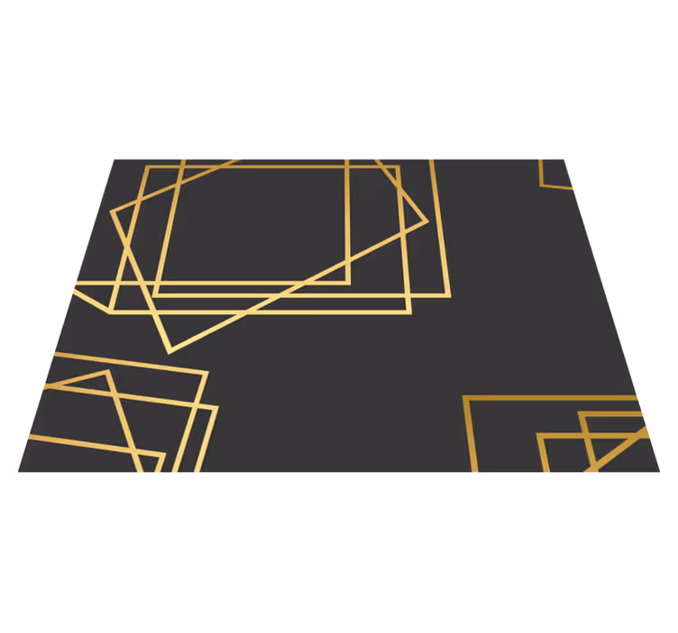 Geometrické tvary elegantné prestierania - Tenstickers