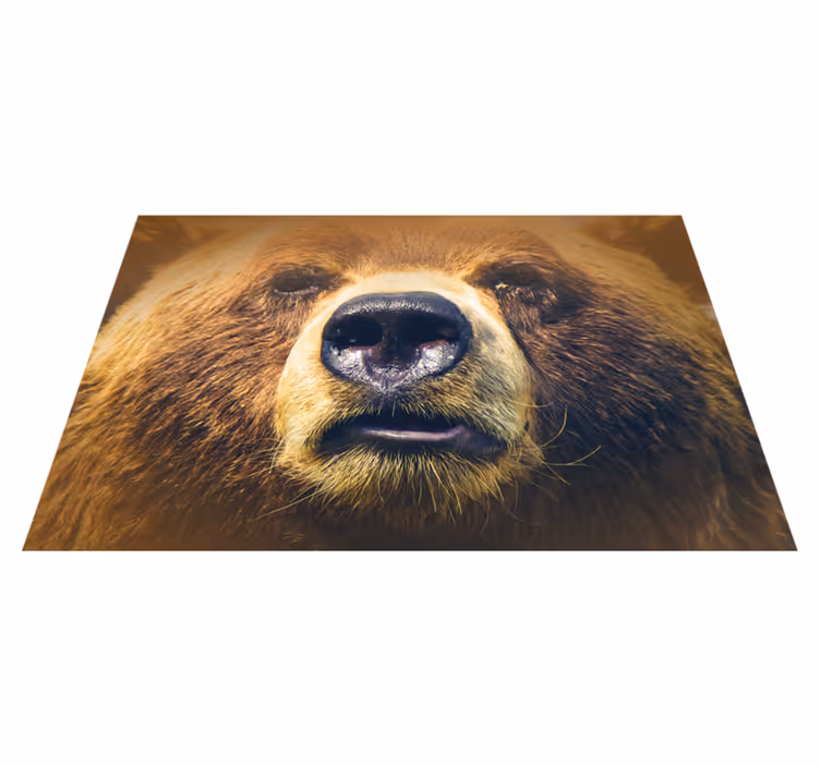 Medvedia tvár iné farby prestierania - Tenstickers