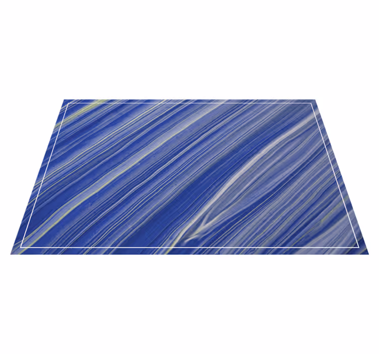 Námornícke mramorové elegantné prestieranie - Tenstickers