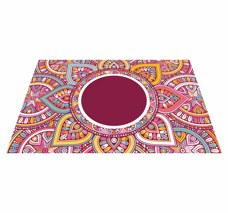 Mandala navrhuje vinylové prestierania - Tenstickers