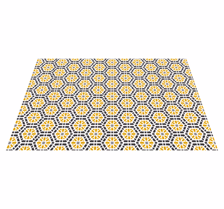 Vzorované prestieranie s geometrickým vzorom - Tenstickers