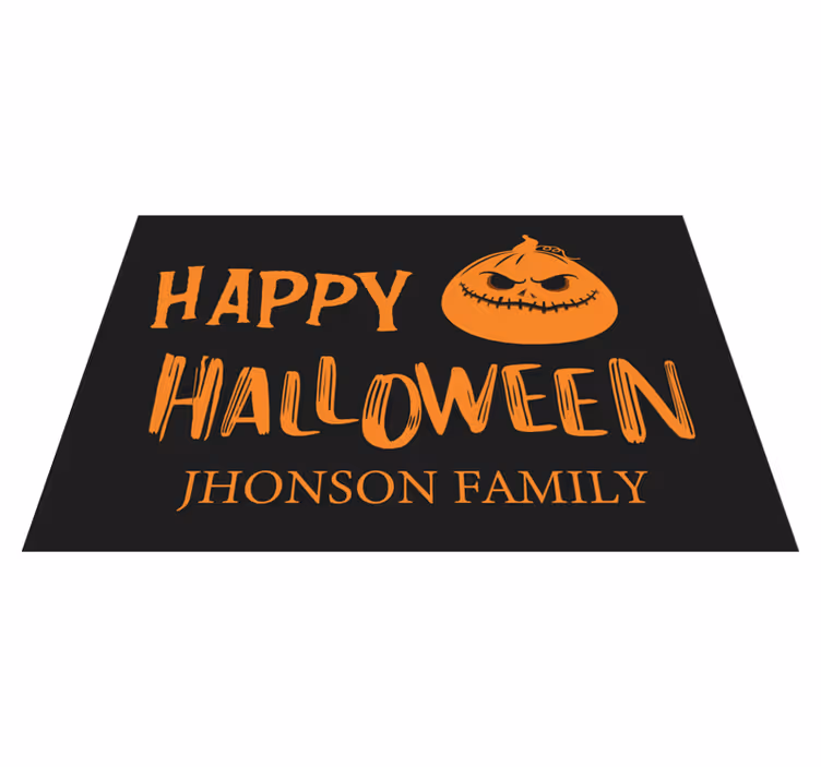 Halloweenske prestieranie rodinné pozdravy na halloween - Tenstickers
