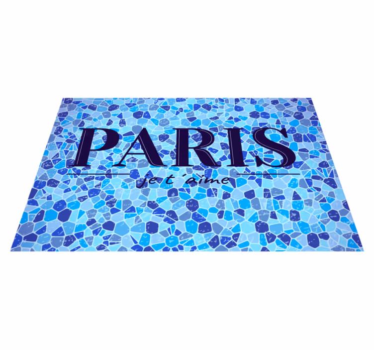 Prestieranie s textom citát o láske z paríža - Tenstickers