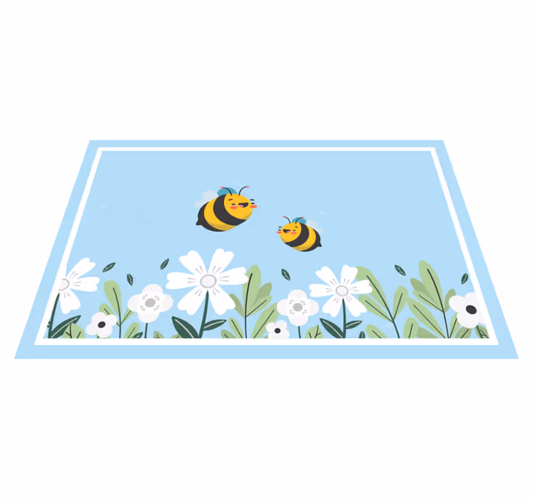 Detské prestieranie veselé včielky v letu - Tenstickers