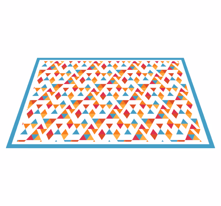 Originálne prestieranie v živých geometrických vzoroch - Tenstickers