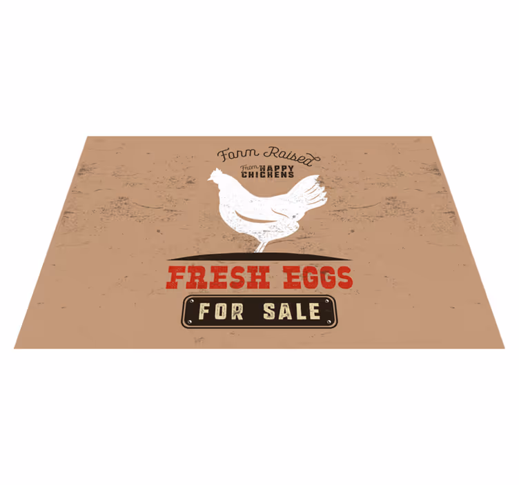 čerstvé vajcia biele kuracie originálne prestieranie - Tenstickers