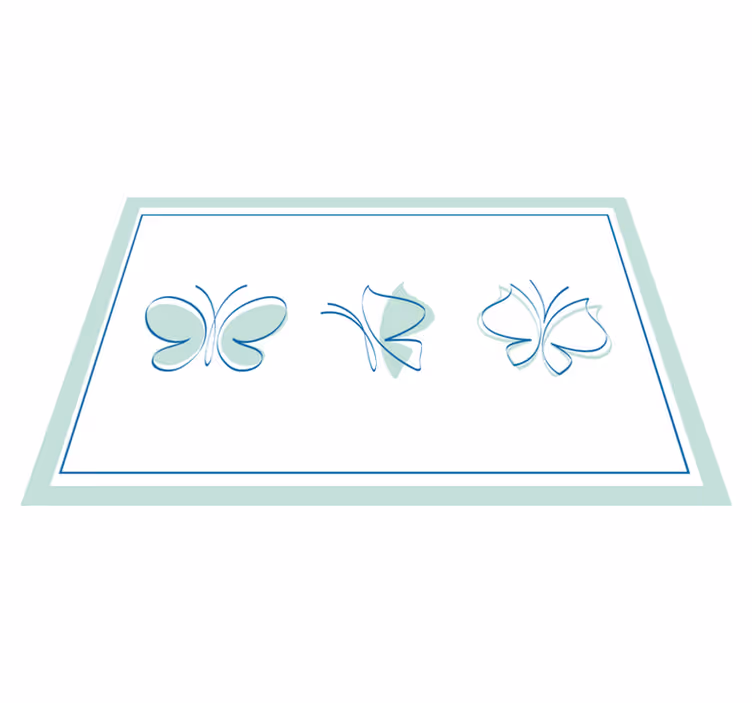 Originálne prestieranie s elegantnými motívmi motýľov - Tenstickers