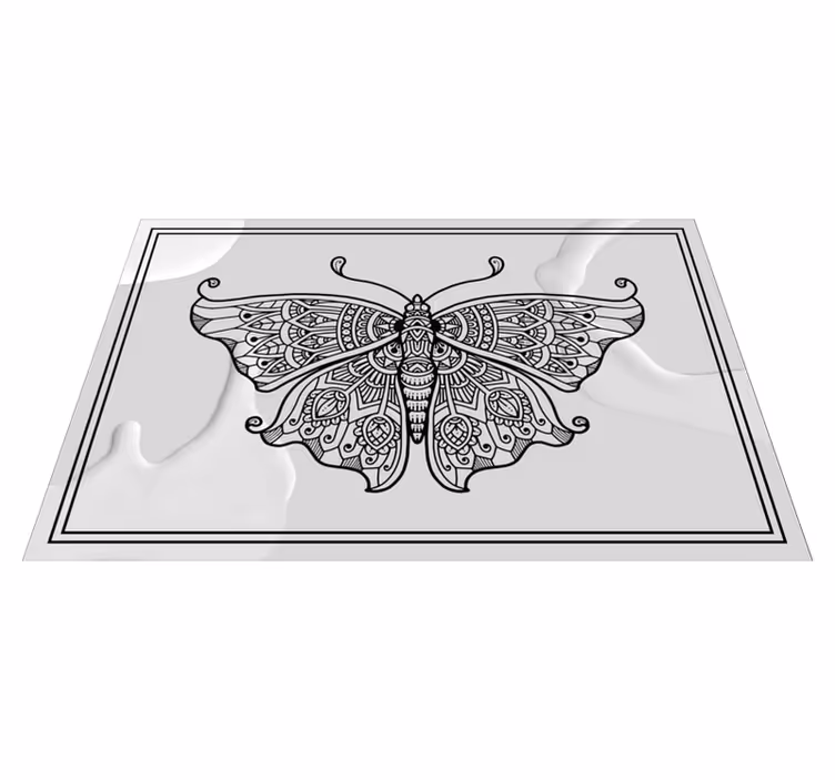 Originálne prestieranie s prepracovaným motívom motýľa - Tenstickers
