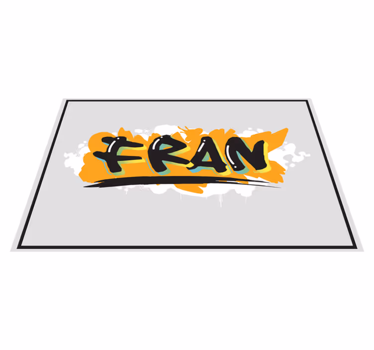 Farebné graffiti prestieranie v mestskom štýle - Tenstickers