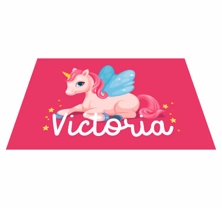 Detské prestieranie s rozprávkovým jednorožcom - Tenstickers