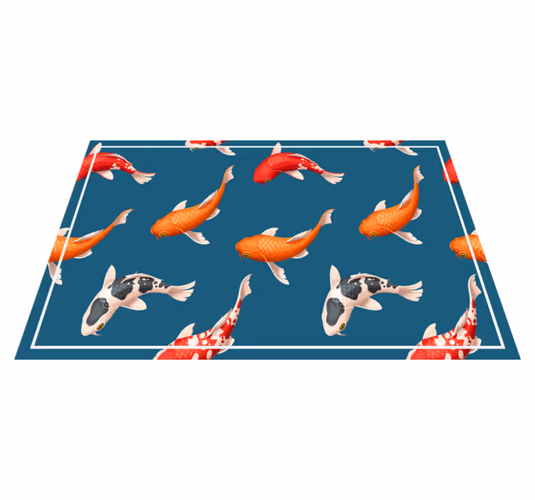 Koi rybí vzor detské prestieranie - Tenstickers