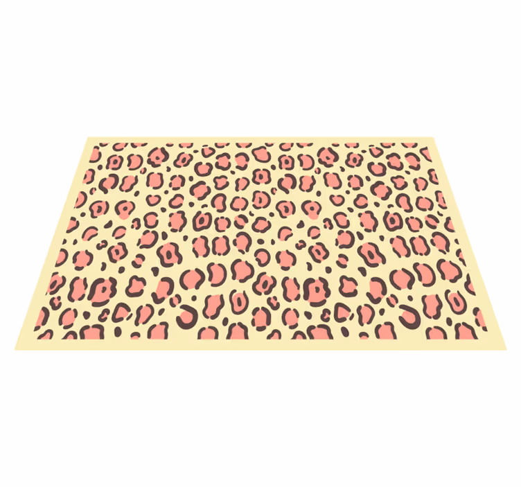 Vzorované prestieranie s leopardím motívom - Tenstickers