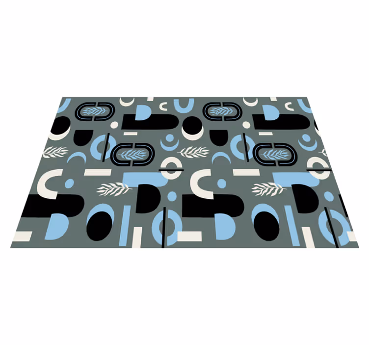 Moderné prestieranie na stôl s geometrickým vzorom - Tenstickers