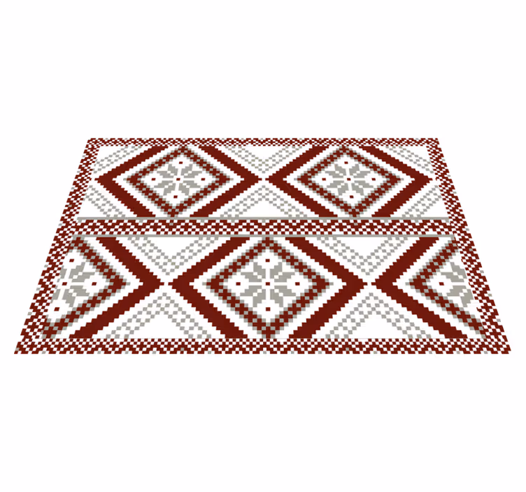 Vzorované prestieranie s geometrickým textúrovaním - Tenstickers