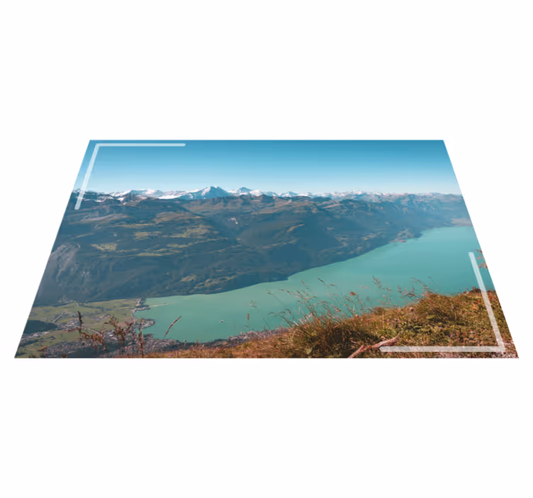Originálne prestieranie zasnežené hory - Tenstickers