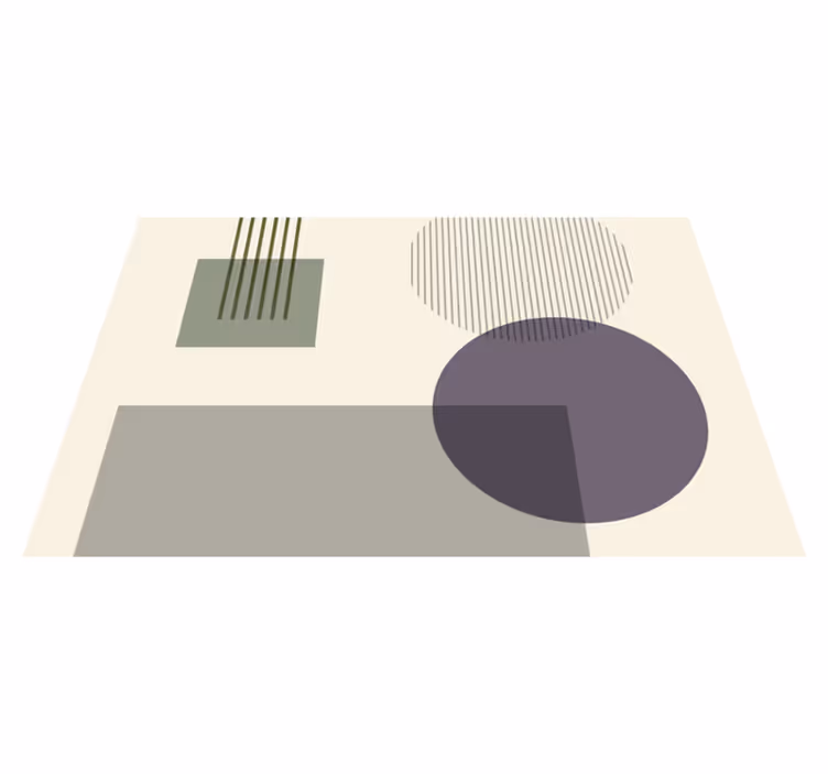 Mäkké geometrické tvary moderné prestieranie - Tenstickers
