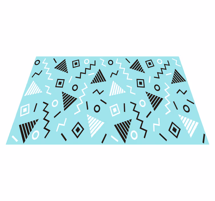 Moderné prestieranie na stôl geometrické vzory - Tenstickers