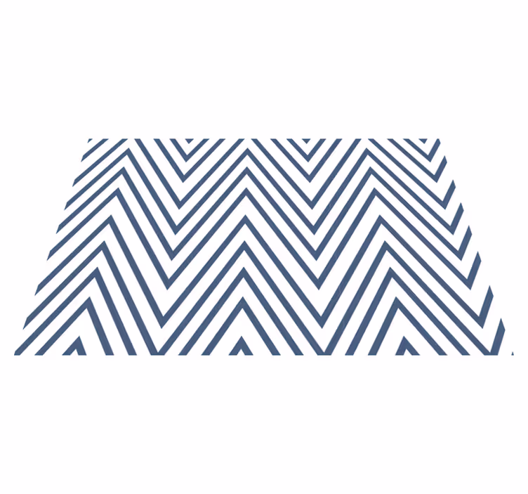 Moderné prestieranie na stôl s elegantným vzorom chevron - Tenstickers