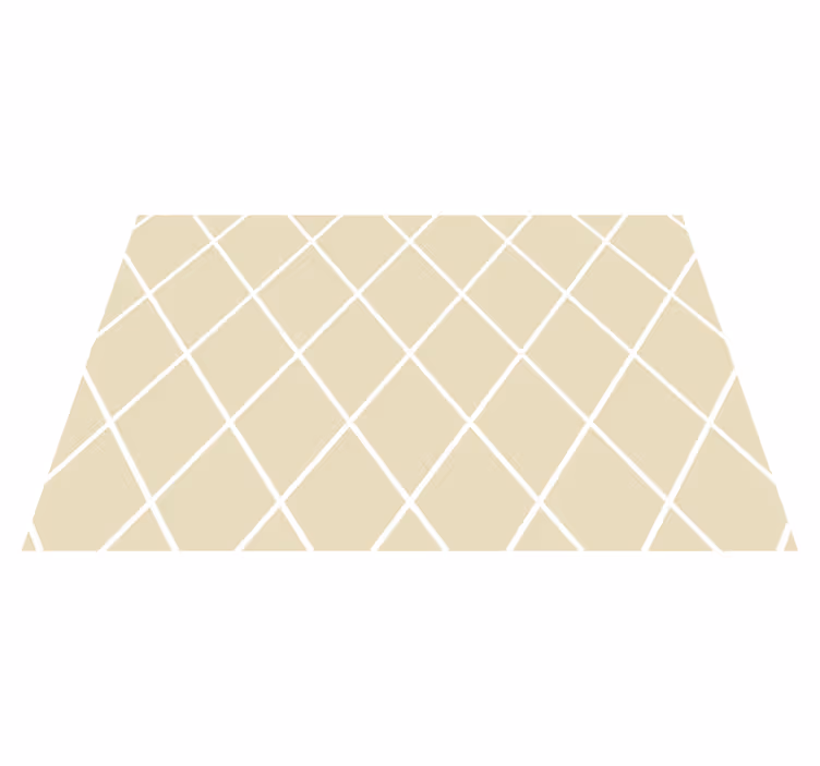Vzorované prestieranie s geometrickým diagonálnym vzorom - Tenstickers