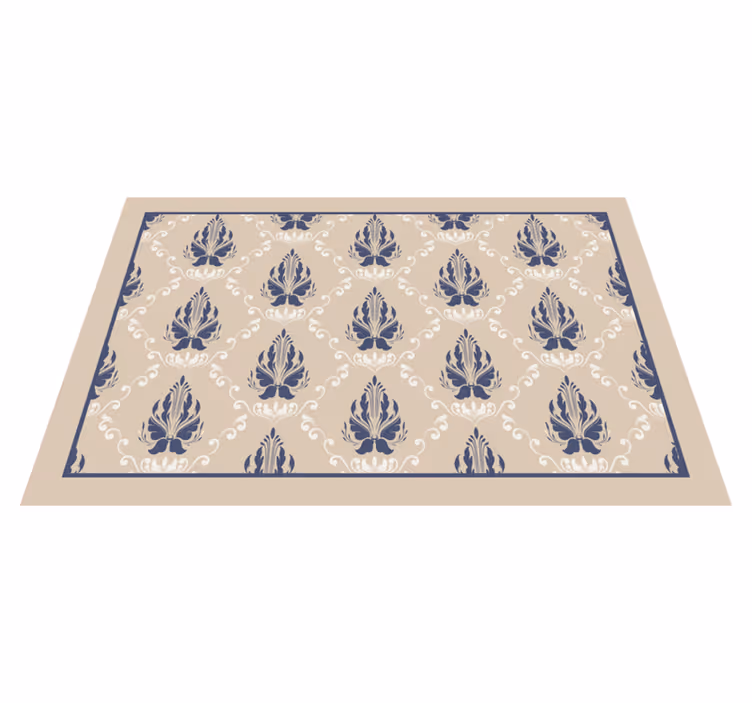 Vzorované prestieranie s elegantným listom - Tenstickers