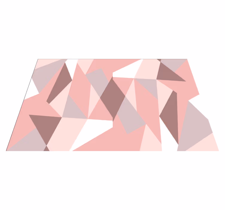 Moderné prestieranie na stôl pozadie geometrických tvarov - Tenstickers