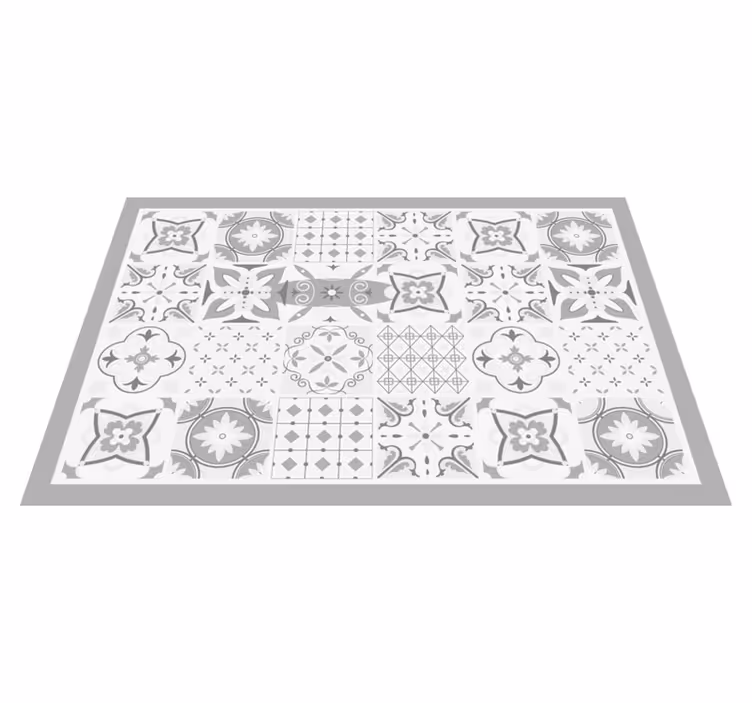 Vzorované prestieranie elegantné monochromatické vzory - Tenstickers