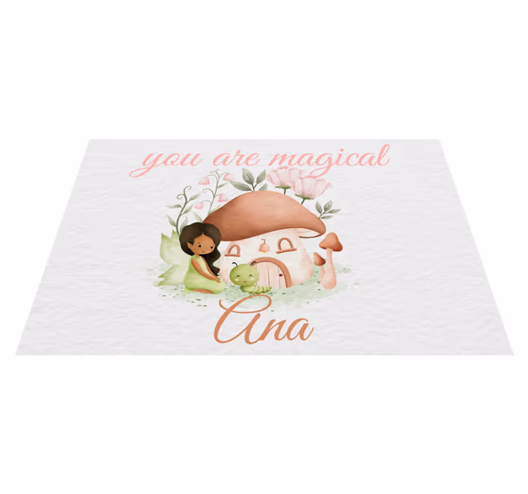 podložka na stôl s menom ste magické - Tenstickers