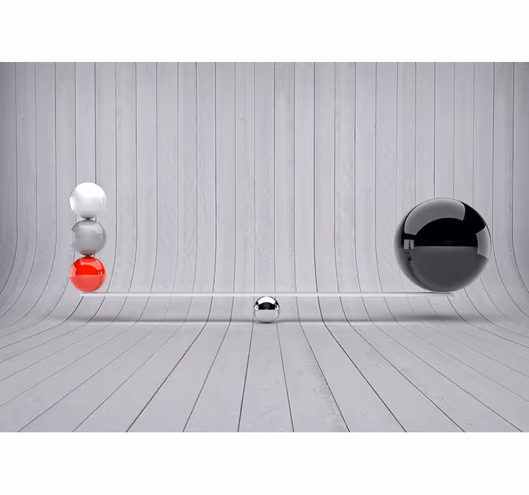 fototapety 3d minimalistický štýl interiéru - Tenstickers