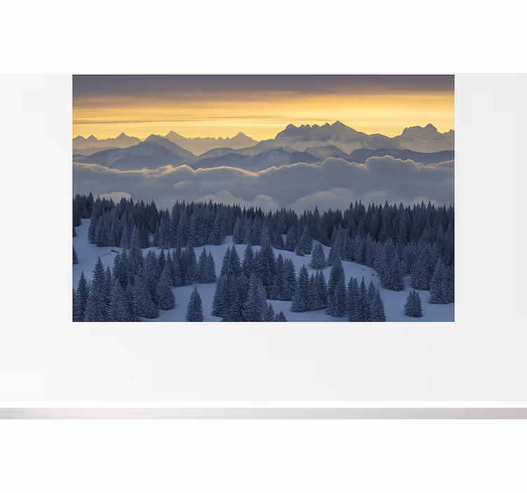 fototapety hory švajčiarske alpy – aiguilles du midi - Tenstickers