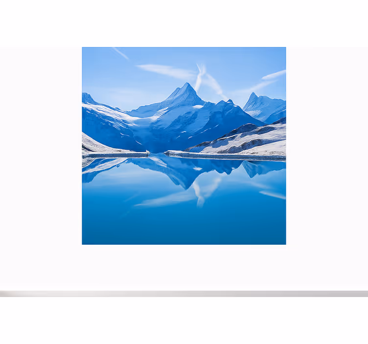 fototapety hory odrazy bachalpsee - Tenstickers