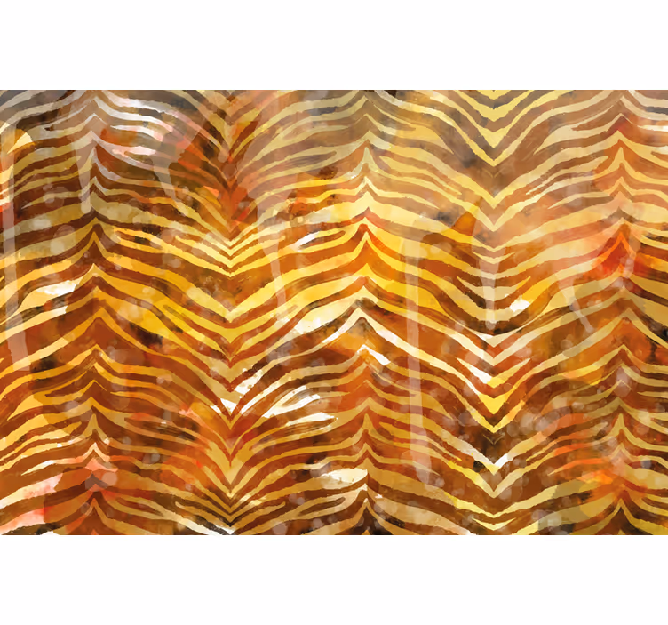 Fototapeta afrika zebra akvarelová textúra - Tenstickers