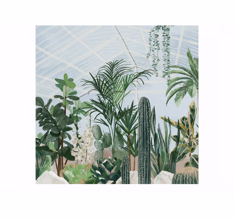 Fototapety na stenu priroda obrovská botanická záhrada - Tenstickers