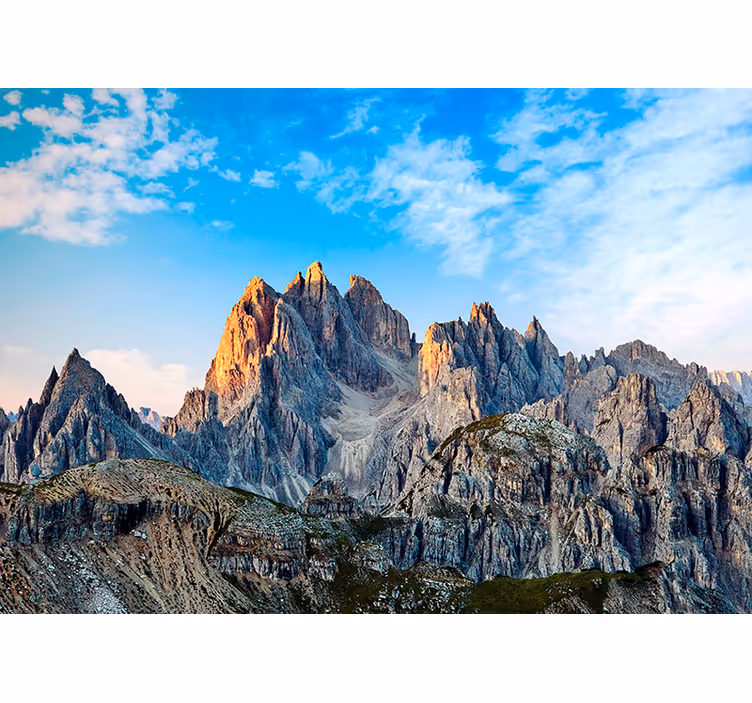 Tri vrcholy dolomitová horská stena - Tenstickers