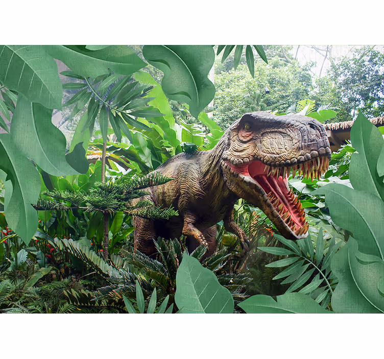 Nástenné maľby dinosaura t-rex - Tenstickers