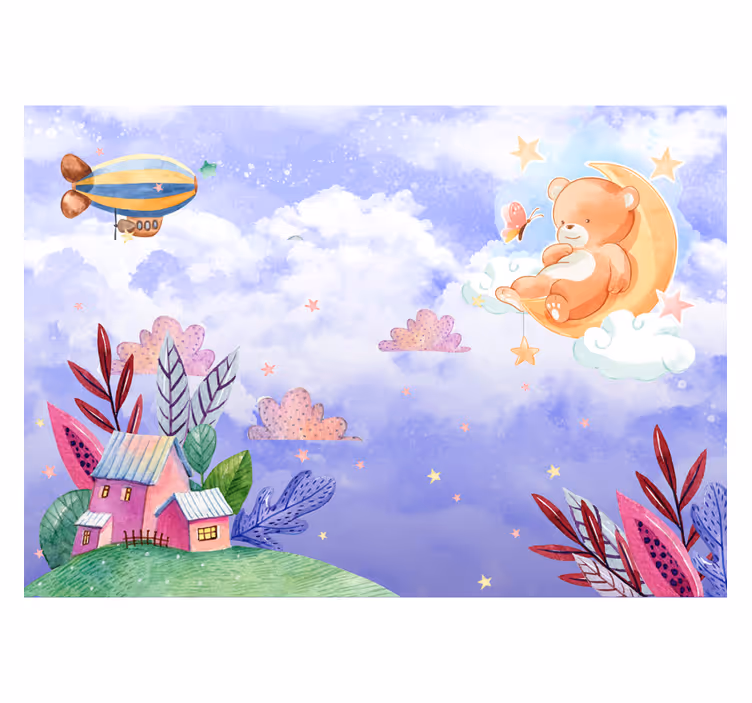 Magická nástenná maľba pre fantasy krajinu a vzduch - Tenstickers