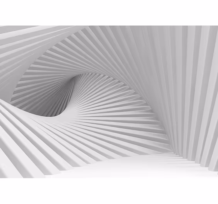 Vlny schodov 3d nástenná maľba - Tenstickers