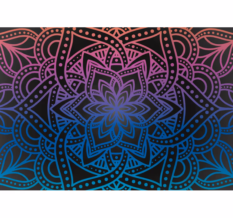 fototapety mandala zložitosť mandaly - Tenstickers