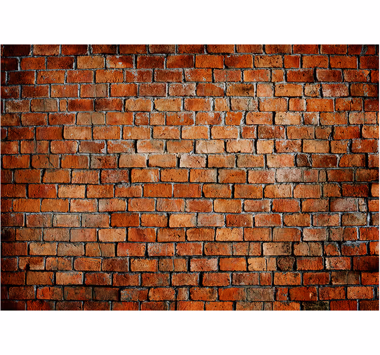 Zvetraná tehlová fototapeta - Tenstickers