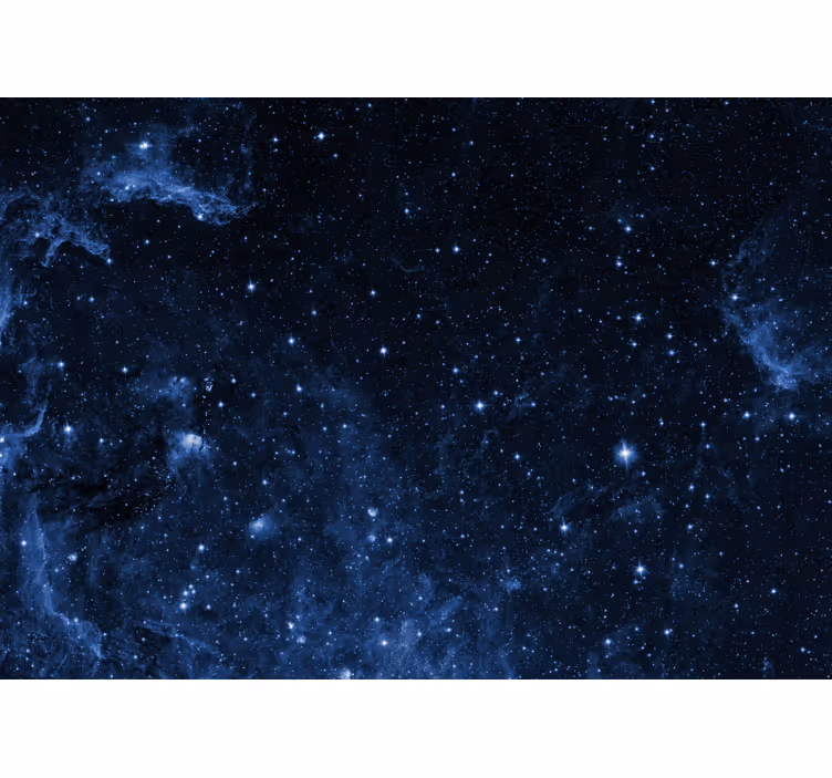 Spálňa galaxie so súhvezdiami - nástenné fototapeta - Tenstickers
