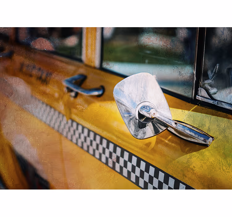 Fototapeta new york ikonické žlté taxi - Tenstickers
